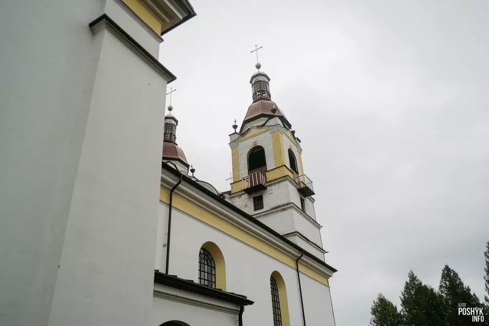 Цікавосткі Беларусі - Сапоцкін Храм у вёсцы Сапоцкін