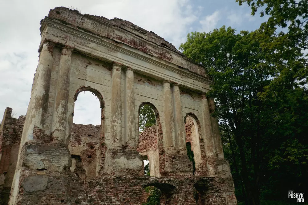 Рэшткі палаца Асвея Асвейская сядзіба
