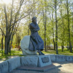 Памятник Франтишку Богушевичу в городе Сморгонь Где установлен памятник Франциску Богушэвичу