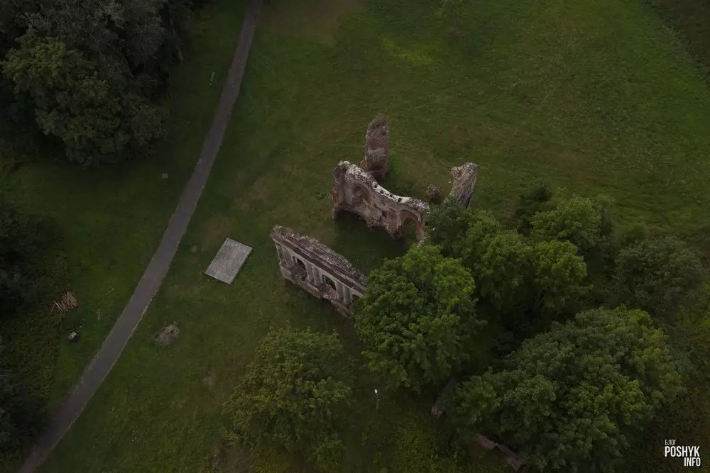 Руіны сядзібы Гільзенаў Асвея Руіны сядзібы Гільзенаў Асвея