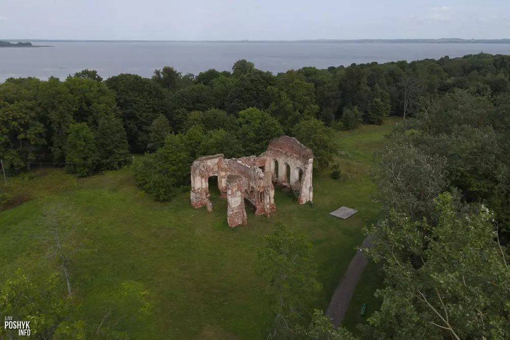 Асвея, Беларусь Што за руіны ў Асвеі?