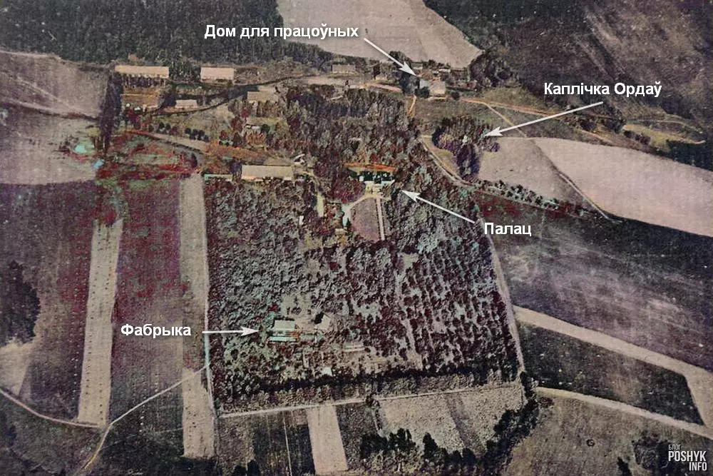 Палац Ордаў у Дзеравянчыцы Палац Ордаў у Бракава