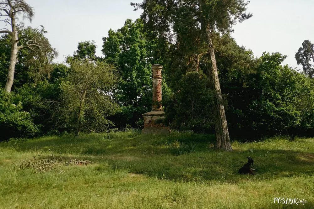 Цікавосткі Беларусі Мемарыяльная калона ў вёсцы Магілёўцы