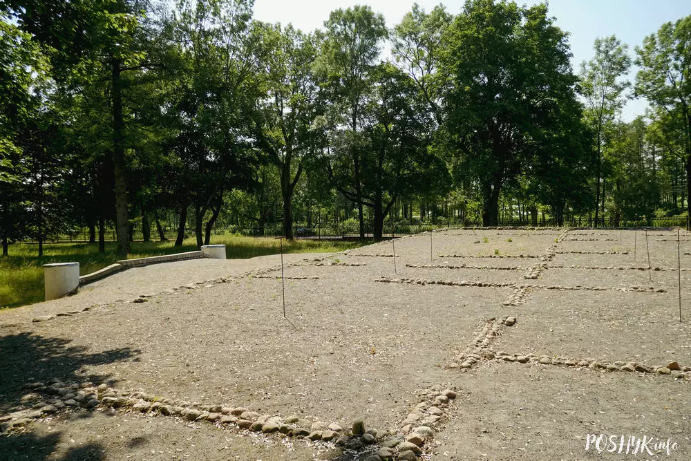 Месца, дзе была сядзіба Тышкевічаў у Свіслачы Месца, дзе была сядзіба Тышкевічаў у Свіслачы