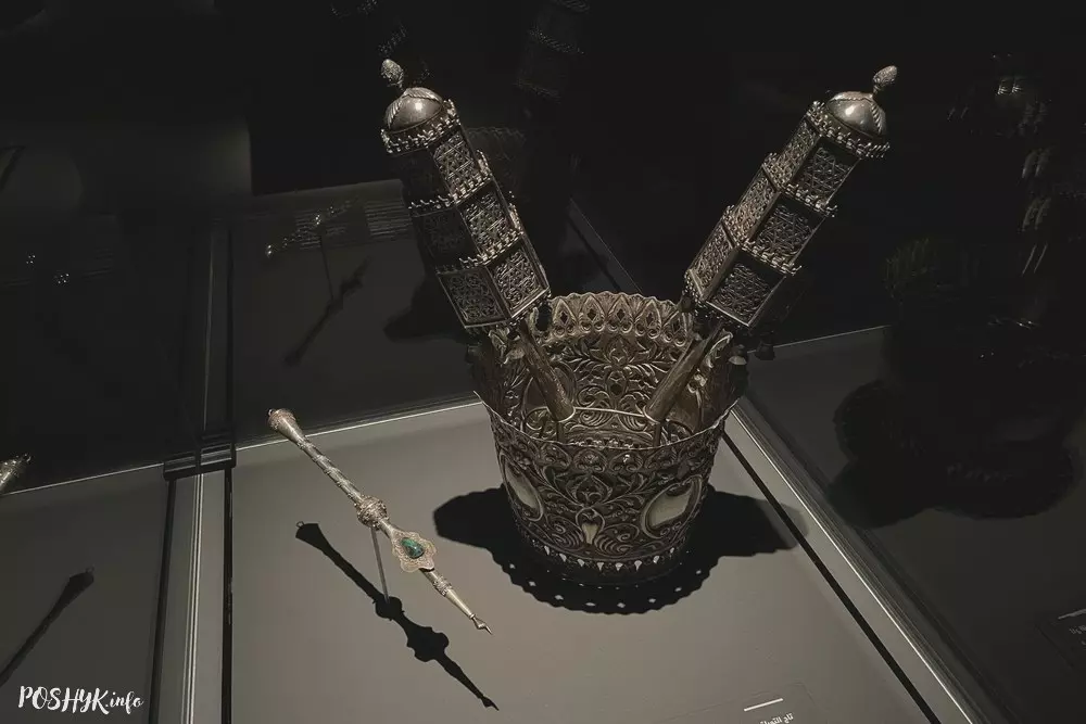 Exhibits at the Louvre Abu Dhabi