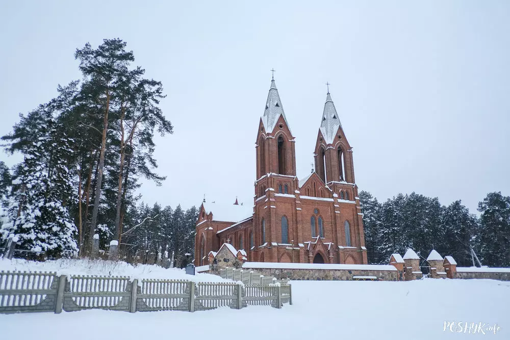 Неагатычны касцёл у вёсцы Шыманелі (Нястанішкі) Славутасці Беларусі