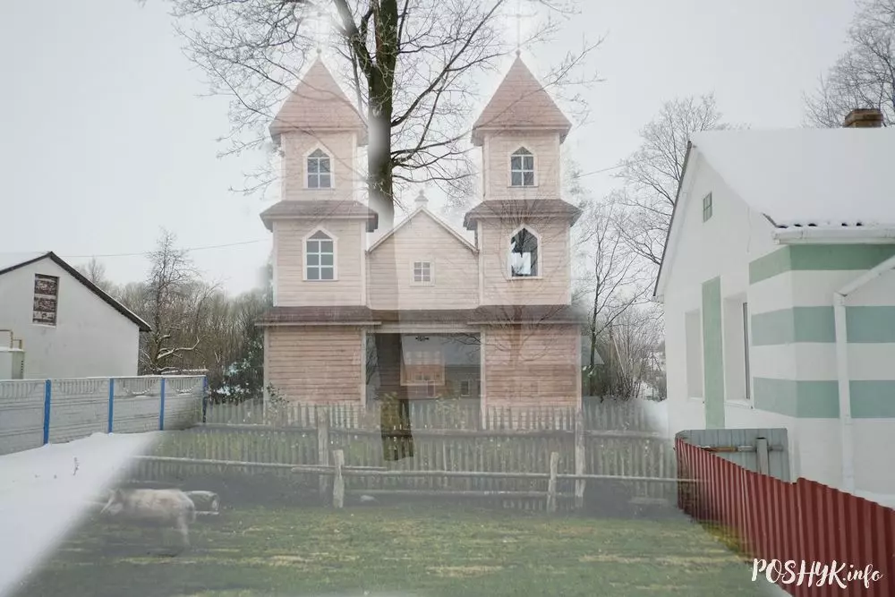 Месца, дзе быў касцёл у вёсцы Лебедзева.