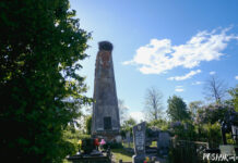 Мемориальный обелиск в Колдычево