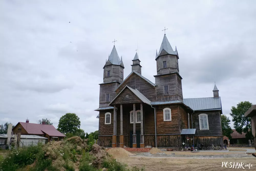 Кемелішкі касцёл Касцёлы Беларусі