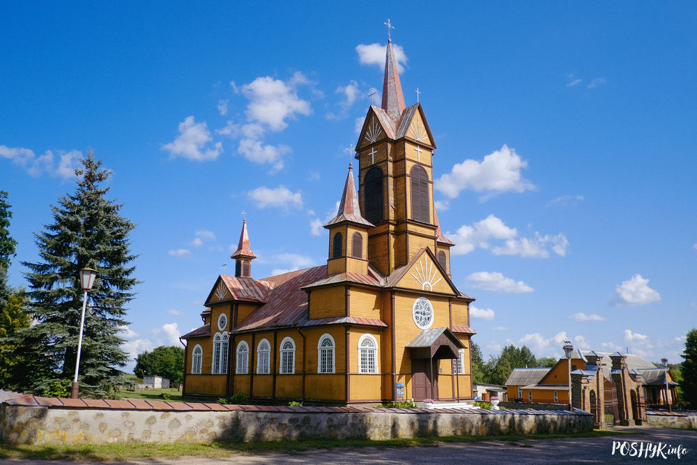 Костел в Конвелишках