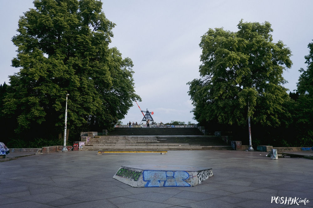 Stalin plaza in Prague