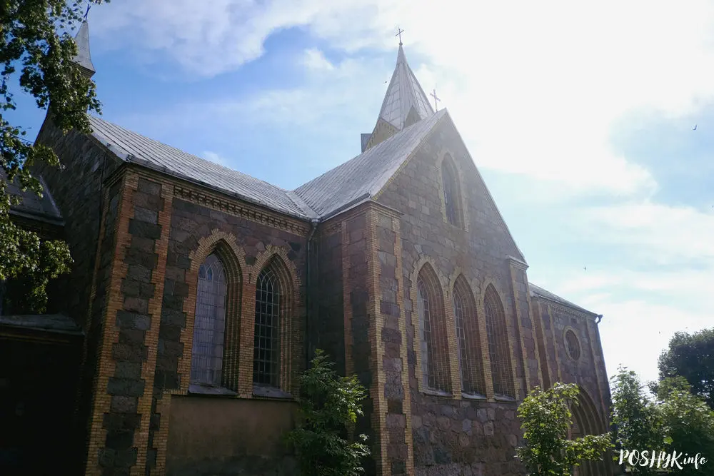 Архітэктура Беларусі Касцёл у вёсцы Асава