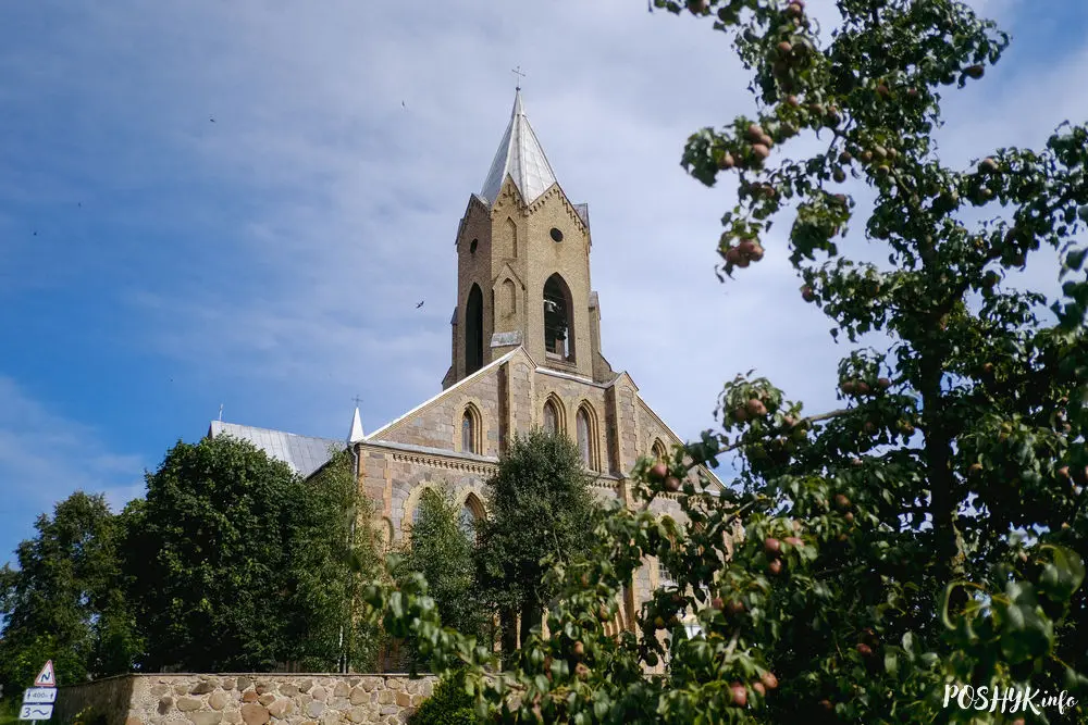 Асава касцёл Неагатычныя касцёлы Беларусі - вёска Асава