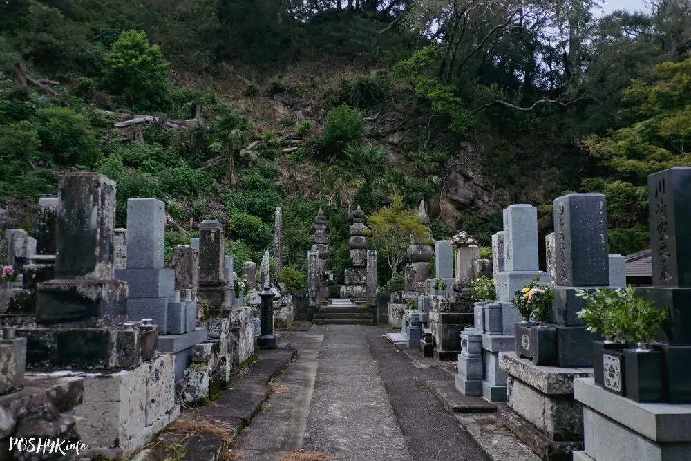 Shimoda Japan Graveyard