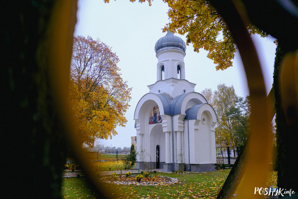 Колокольня в деревне Бытень
