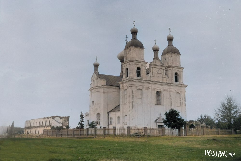 Касцёл у Дунілавічах старое фота