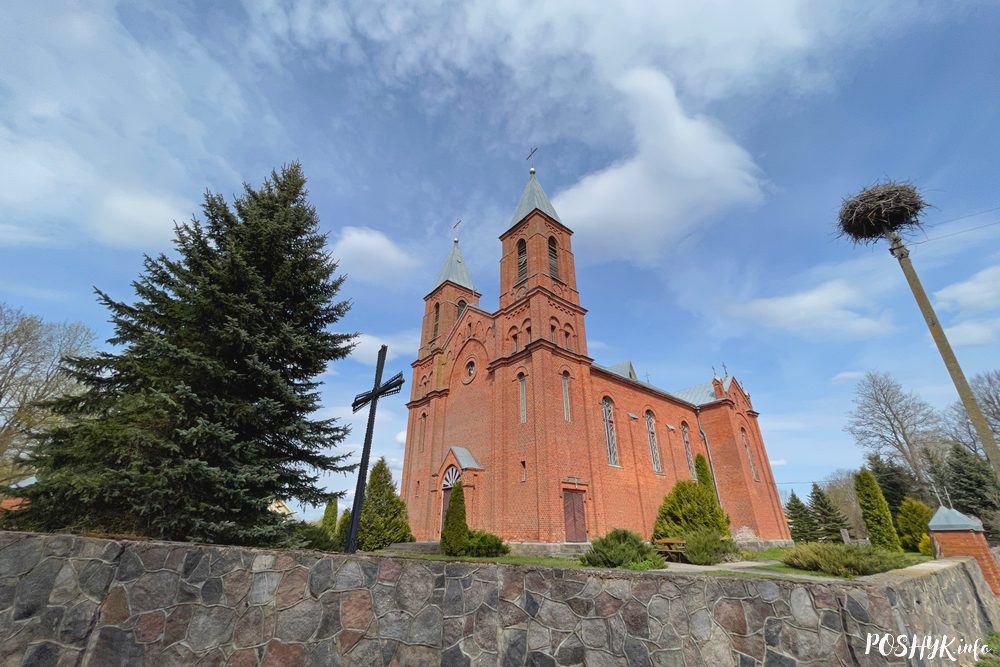 Касцёл Святога Апостала Якуба ў вёсцы Мілюнцы (Пеліканы)