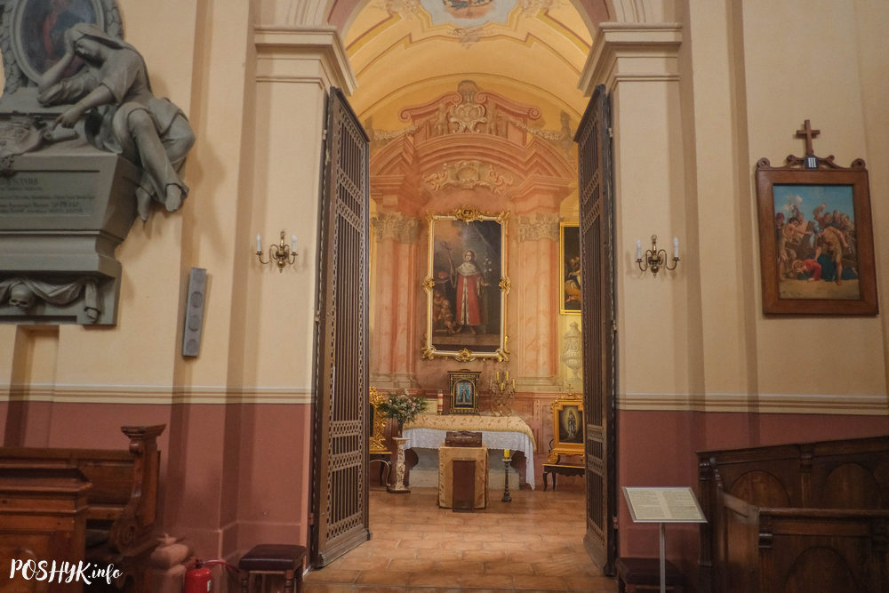 Ружаны касцёл унутры