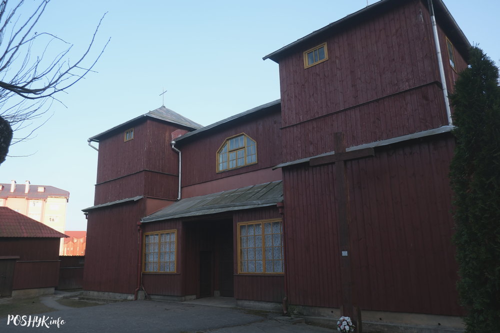 Драўляны касцёл у Лідзе