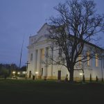 Два гістарычныя касцёлы ў Астраўцы Касцёлы ў Астраўцы