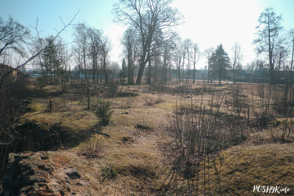 Былая сядзіба Корвін-Мілеўскіх у Лаздунах