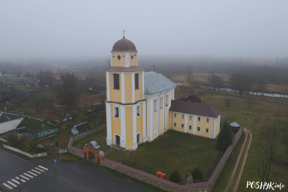 Вандроўкі па Беларусі Касцёл трынітарыяў у Крывічах