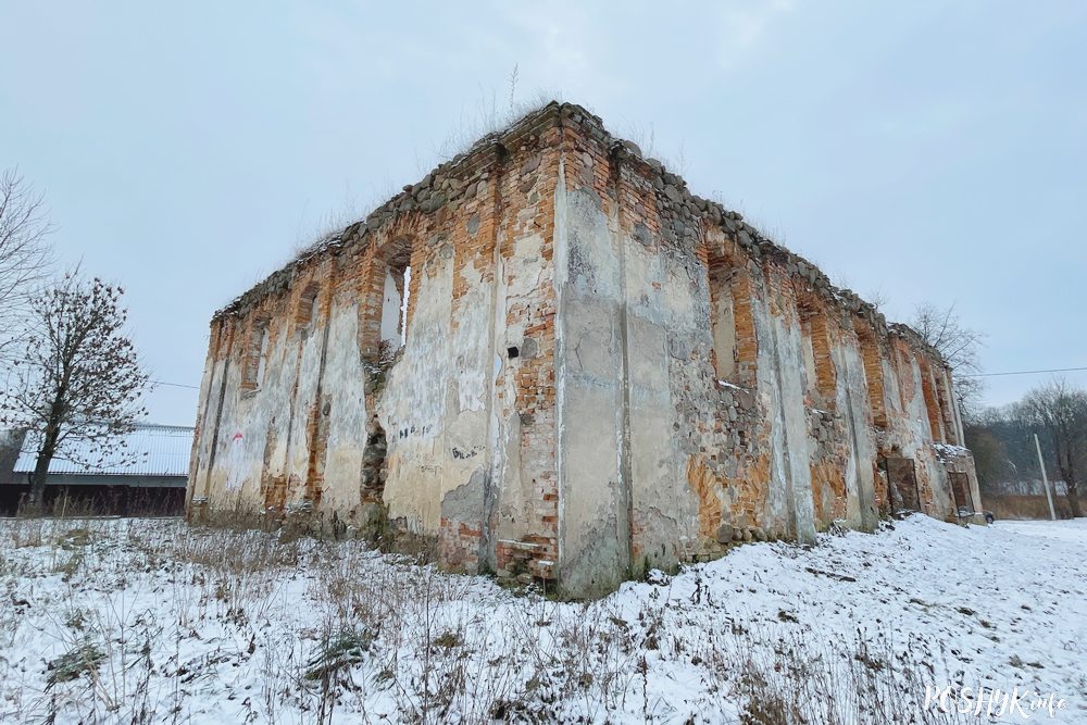 Рэшткі сінагогі ў горадзе Высокае, Брэсцкая вобласць