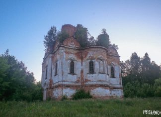 Храм-прывід: руіны царквы ў Саматэвічах Занябданая царква ў Саматэвічах