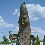 Помнік агурку ў Альшанах Помнік агурку ў Альшанах