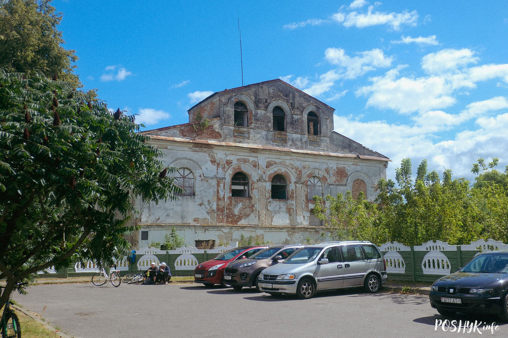 Руіны сінагогі ў Кобрыне