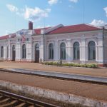 Чыгуначная станцыя ў вёсцы Гаўя Гаўя чыгуначная станцыя