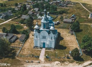 Царква перабудаваная з касцёла 18 стагоддзя ў Крывошыне Крывошын касцёл царква