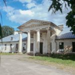 Былая сядзіба Патоцкіх-Сапегаў у горадзе Высокае Палац у горадзе Высокае