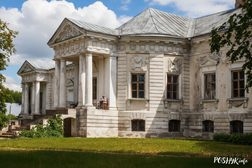 Як выглядаў палац Скірмантаў у Моладаве?