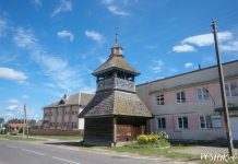 Шарашова – унікальная званіца ад старой драўлянай царквы Шарашова званіца