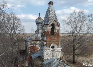 Занядбаная царква ў вёсцы Марцінава Занядбаная царква ў Марцінава