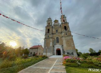 Касцёл 1787 года ў мястэчку Германавічы Касцёл Германавічы