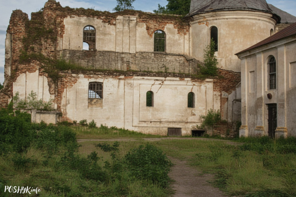 Быцень - як выглядаў касцёл?