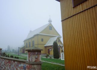 Гудагай – драўляны касцёл 1764 года Гудагай касцёл