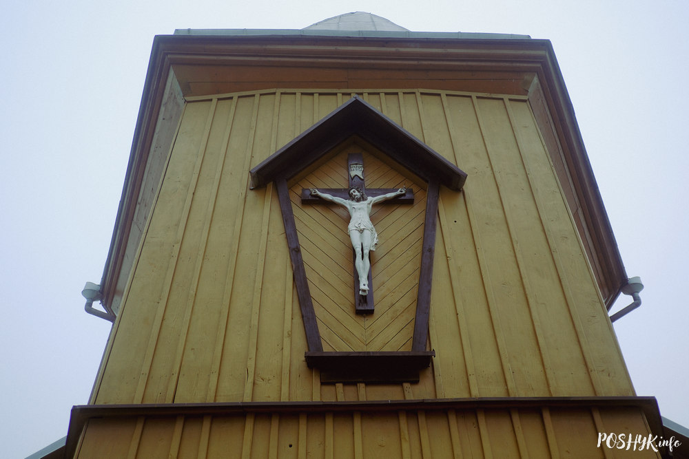 Костел в деревне Гудокай