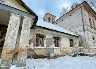 Занядбаная сядзіба дэ Вірыёнаў у Лішках Занядбаная сядзіба дэ Вірыёнаў у Лішках