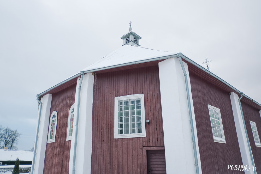 Костел в деревне Нетечь