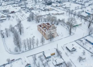 Руіны касцёла ў Зембіне Цікавосткі Беларусі: руіны касцёла ў вёсцы Зембін