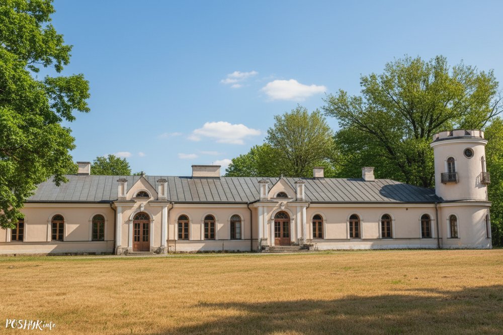Як выглядала сядзіба Чапскіх Наруцэвічы ў Аношках