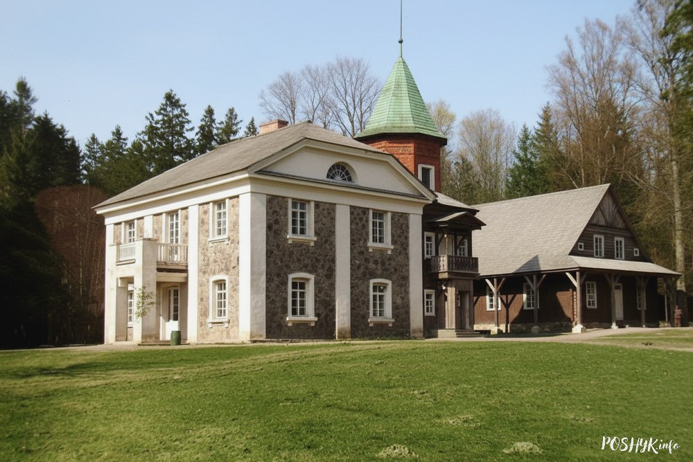 Як выглядала сядзіба Храптовічаў у Вішневе?