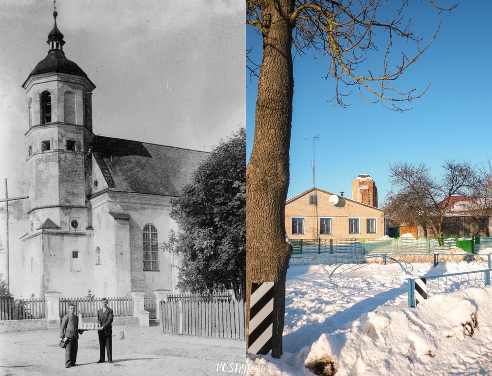 Страчаны касцёл Клецк