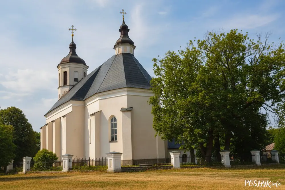 Страчаны касцёл у Клецку