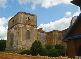 Руіны царквы ў Халопенічах Халопенічы царква