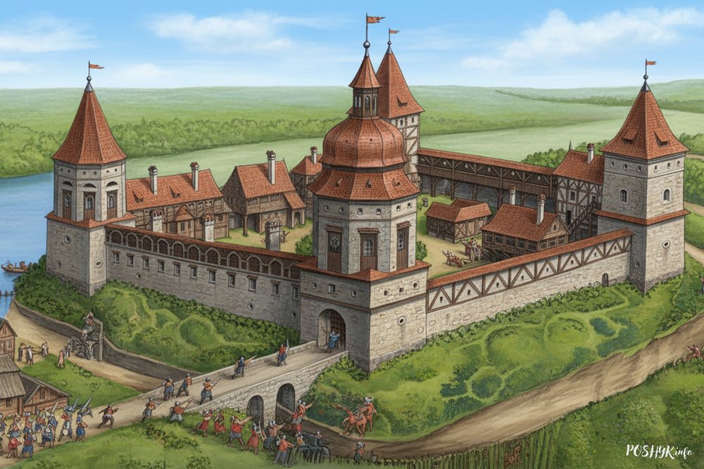 Як выглядаў замак у Любчы Як выглядаў замак у Любчы