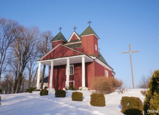 Драўляны касцёл у Хоўхлава Драўляны касцёл у Хоўхлава